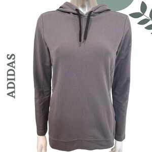 Soft Gray Adidas Hooded Sweatshirt | Everyday Style | Women’s Size Medium